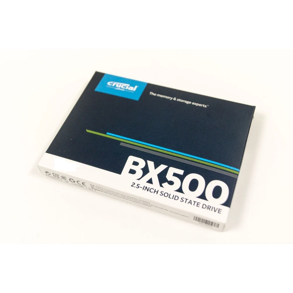 Твердотельный накопитель Crucial BX500 CT240BX500SSD1 SSD 2.5&quot 240Gb SATA-III чтение: 540 Мб/сек запись: