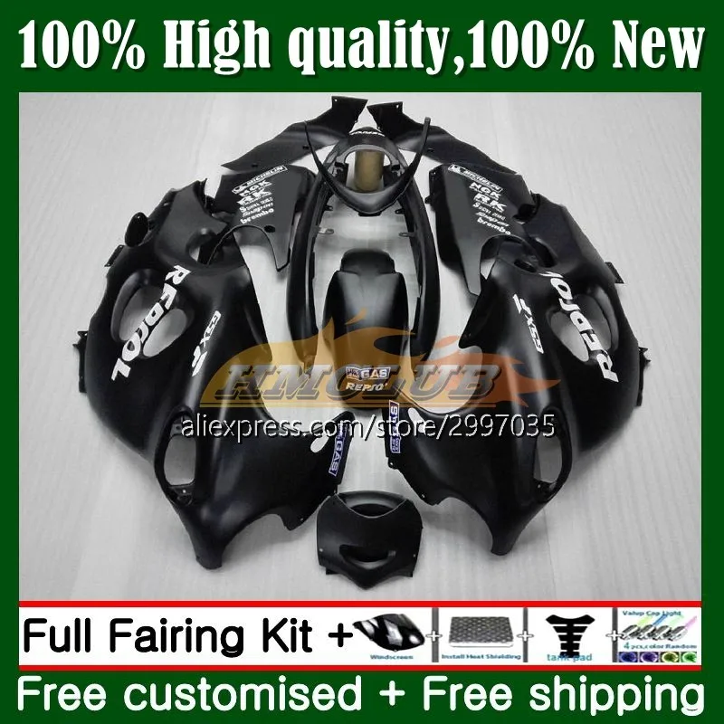 

Body For SUZUKI KATANA GSXF 600 750 GSXF600 9No.9 Matte black GSXF750 98 99 00 01 02 GSX600F 2003 2004 2005 2006 2007 Fairing