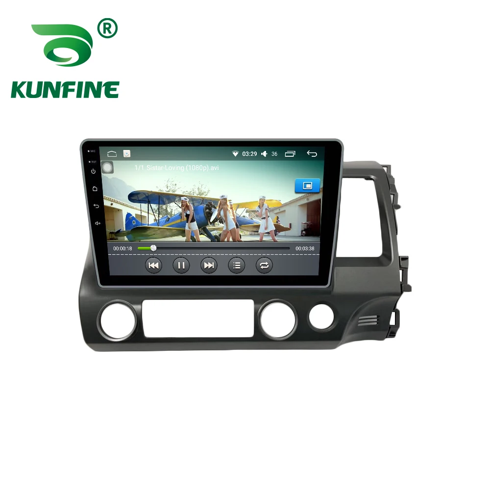 Восьмиядерный автомобильный DVD GPS-навигатор Android 10 0 стерео-проигрыватель для Honda