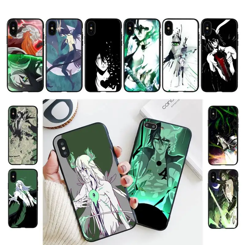 

FHNBLJ Bleach Ulquiorra Phone Case For iPhone 11 8 7 6 6S Plus X XS MAX 5 5S se 2020 11 12pro max iphone xr case