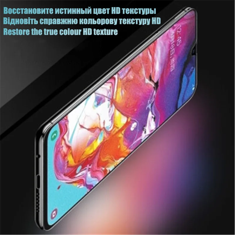 Закаленное стекло 21D для Samsung Galaxy A51 A50 A20 A40 Защита экрана E A30 A60 A70 A80 A90 A9 2018