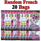 20-36 мешков, французскаяанглийская версия, Покемон, карты, бустер, коробка для коллекции меча, карты, Покемон, франкез фьюжн, Страйк
