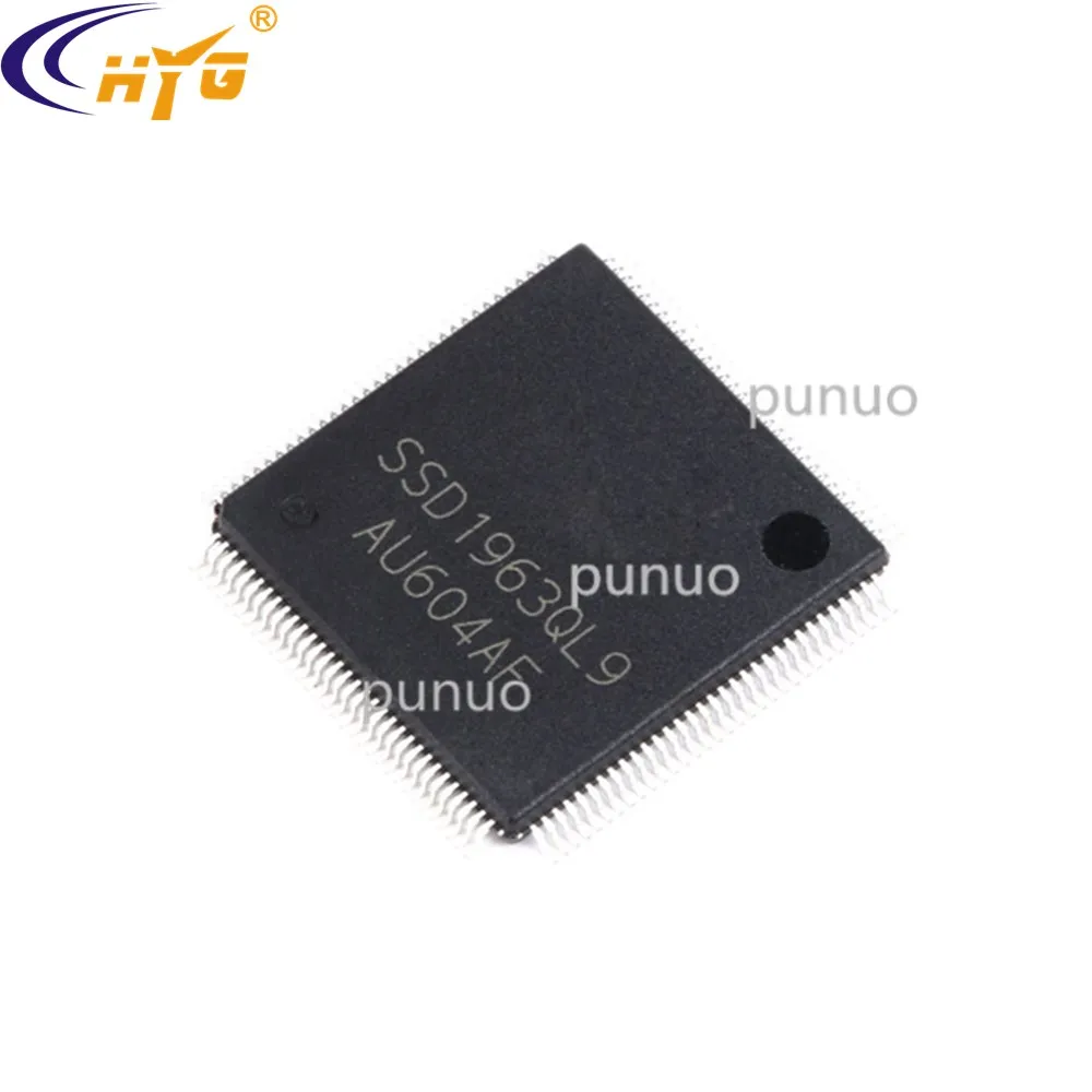 Оригинальный аутентичный SSD1963QL9 Инкапсуляция TQFP128 1215KB встроенный дисплей SRAM TFTLCD