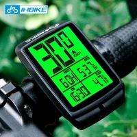 waterproof bicycle computer wireless mtb mountain bike cycling potentiometer odometer stopwatch speedometer digital rate watch