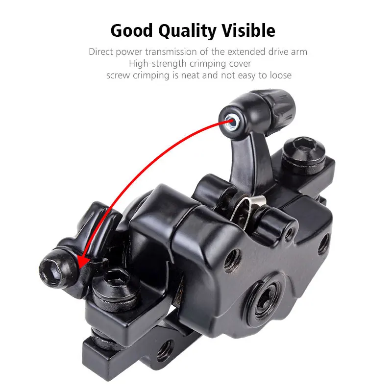 Велосипедный дисковый тормозной суппорт из алюминиевого сплава F160/R140/F180/R160 MTB