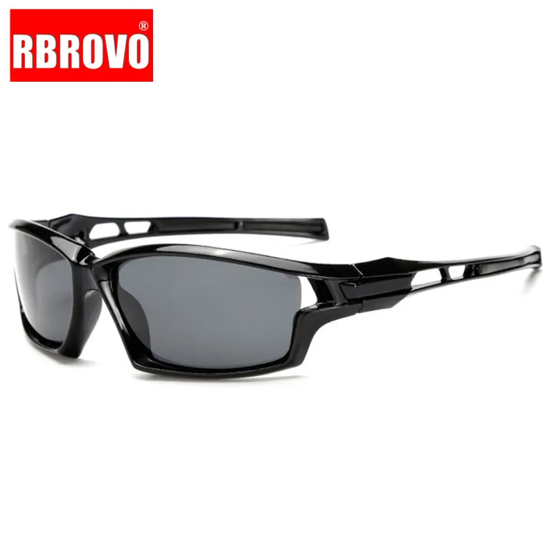 Мужские поляризационные очки RBROVO брендовые солнцезащитные для улицы вечерние