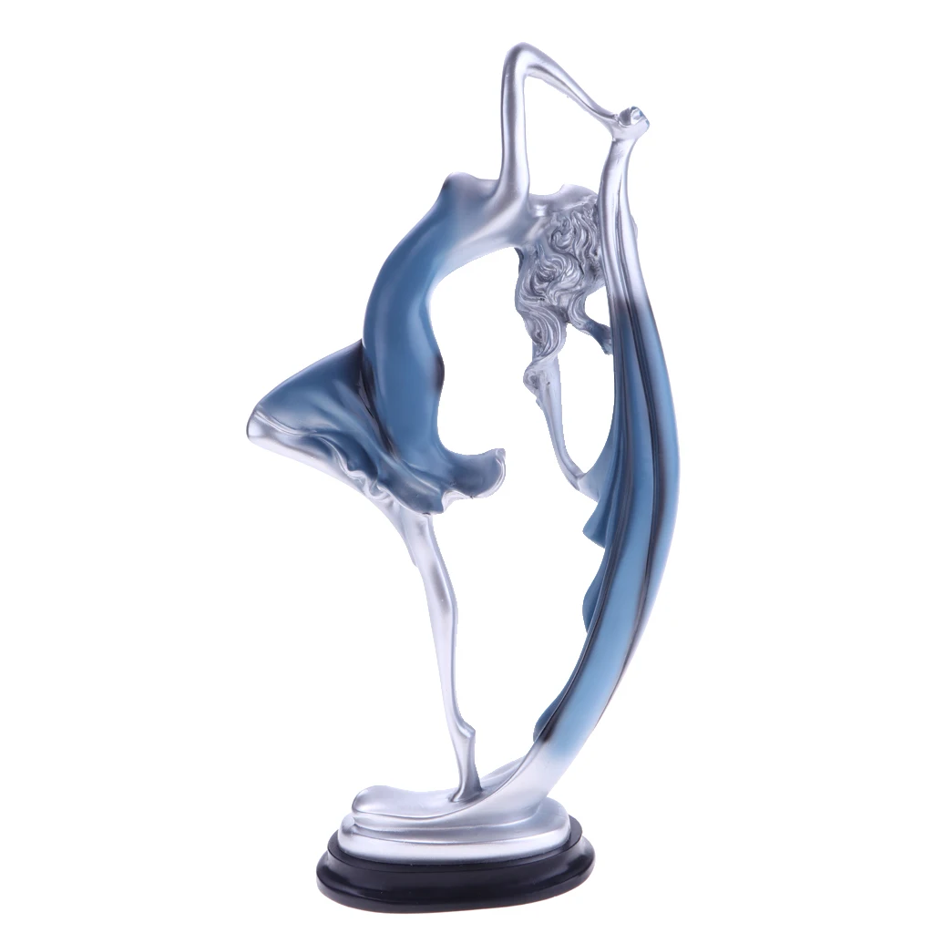 

Resin Dancing Girl Figurine Decorative Sculpture Art Crafts Handicraft