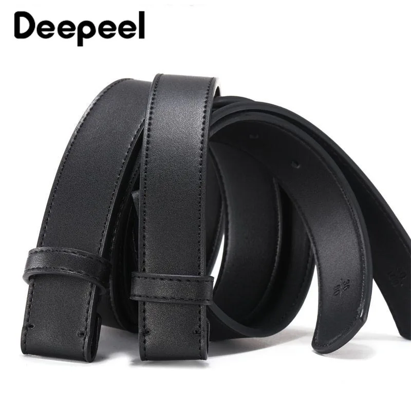 Deepeel 2/3/3.5/3.8*90 120 см для мужчин Черная 2nd Слои ремень из натуральной кожи крупного