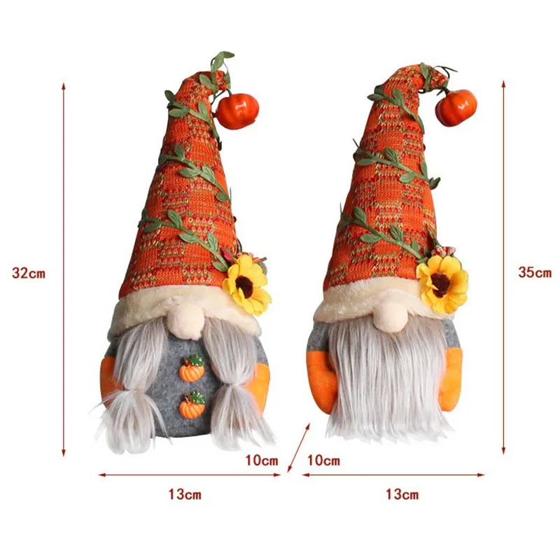 

Sweden Elf Gnomes Thanksgiving Harvest Festival Fall Gnomes Flowers And Fruits Bar Cute Gnomes