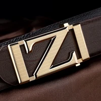 high quality z belts mens designer fashion popular luxury famous brand waistband genuine leather slide buckle brown waist strap
