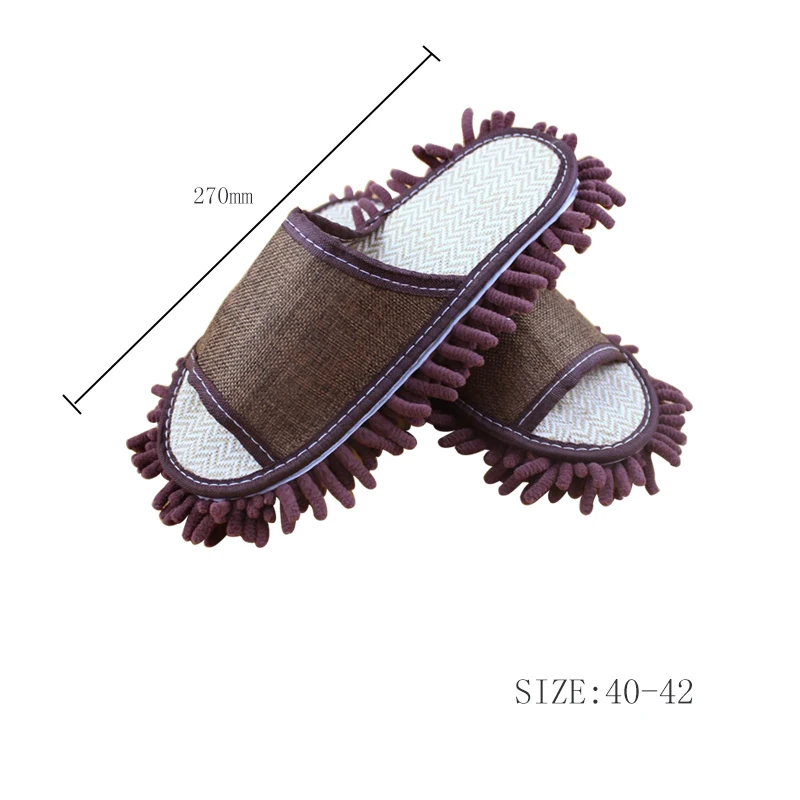 

Women Thick Platform Slippers Summer Microfiber Eva Soft Sole Slide Sandals Leisure Men Ladies Bathroom Floor Dusting Cover