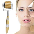 Профессиональный титановый дермароллер 192 игл для ухода за лицом и лечения выпадения волос сертификат CE подтвержден