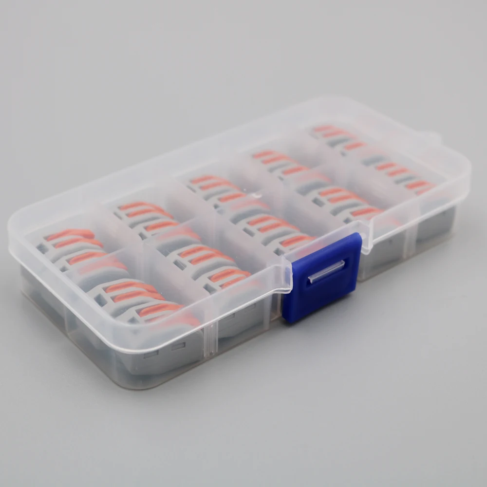 20 шт./кор. PT-212 Мини Компактный проводной разъемы универсальные проводка кабеля