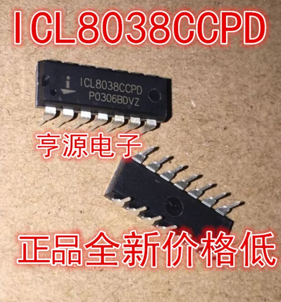 5 шт. ICL8038CCPD DIP14 ICL8038 DIP 8038CCPD DIP-14 | Электронные компоненты и принадлежности