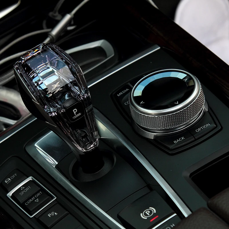 

Crystal Three-piece Set Gear Shift Knob for BMW X6 series F Chassis F16 2013-2019 Car Accessories