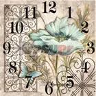 Набор для алмазной живописи Dpsupr 5D с часами, алмазная вышивка с механизмом крестика, полноразмерная круглая Алмазная вышивка с бабочкой, мозаика для дома G135