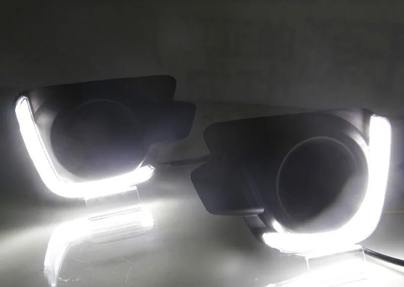 Купить «Дневные ходосветильник для Renault Kwid 2017-2019 светодиодный ...