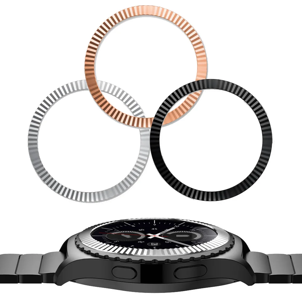 Для samsung gear S2 SM-R732 классический БЕЗЕЛЬ для наручных часов кольцо Стайлинг чехол клеющаяся крышка защита от царапин рамка Ringke ободок# C