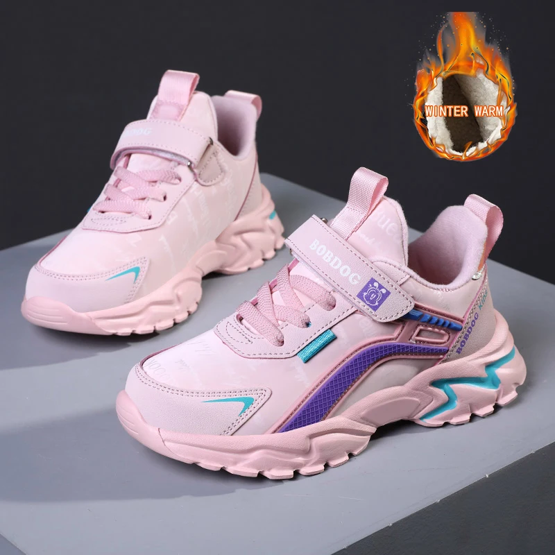 

Новинка 2021, кроссовки на плоской подошве, теплые легкие кроссовки с мехом для девочек, дизайнерская Спортивная хлопковая обувь для отдыха, б...