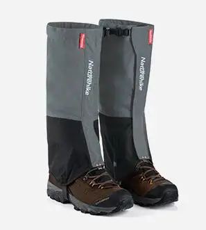 Gray Naturehike походные гетры на открытом воздухе водонепроницаемые походные горные охотничьи треккинговые пустынные водонепроницаемые походные гетры анти-слеза для обуви - Цвет: Gray