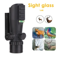 1x40 portable optical hunting binoculars waterproof scope shockproof hunting riflescope telescope for outdoor camping hiking