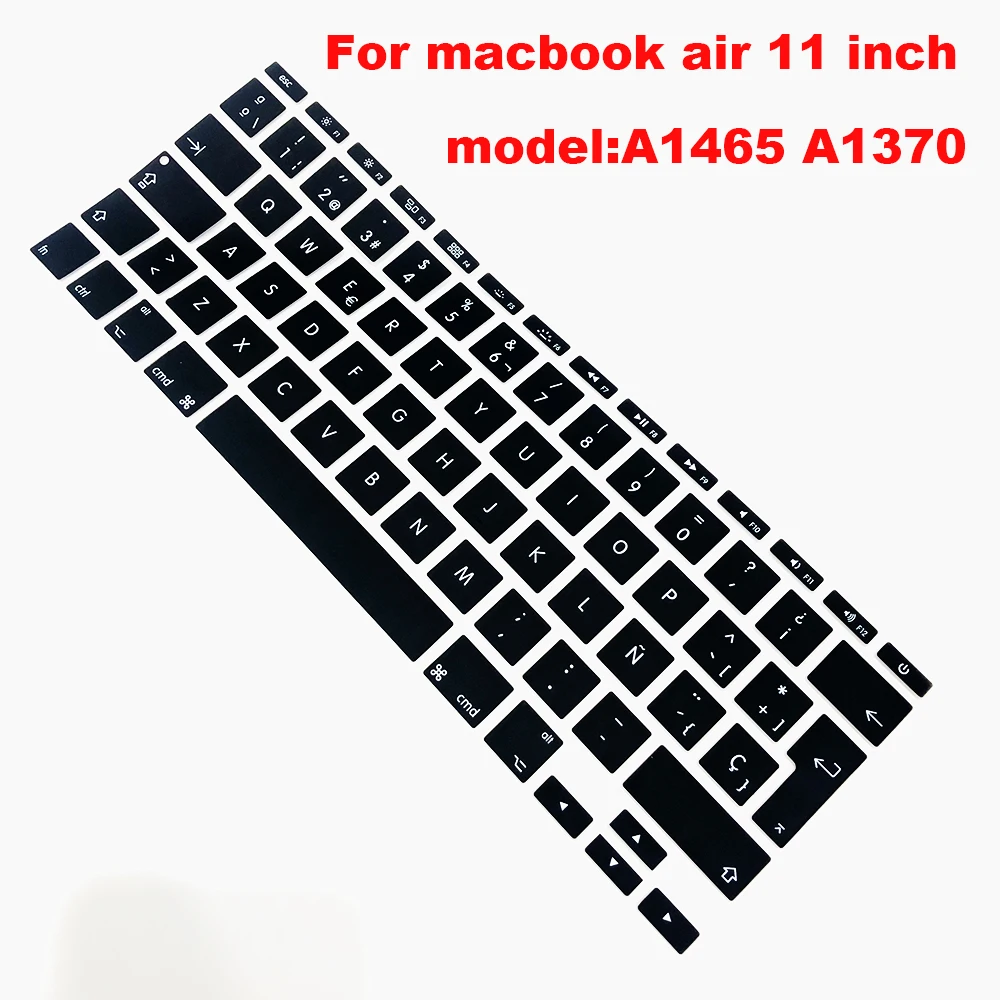 Spanish EU-Enter EU-Key Keyboard Cover Protector for Macbook Pro 13Air 11 12 15 touch bar A1706/A1466/A1707/A1990/A2159/A1932
