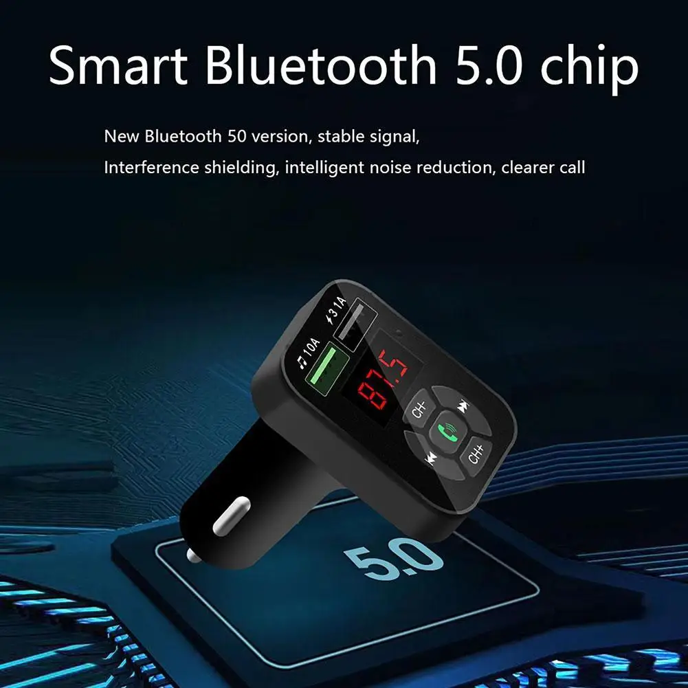 М передатчик Комплект беспроводной связи Bluetooth для автомобиля громкой USB аудио 2.1A