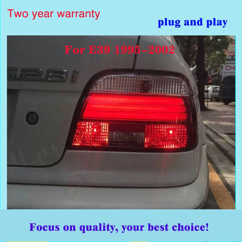 Автомобильный задний светильник лампа для BMW E39 Светодиодная лента s 1995 2002