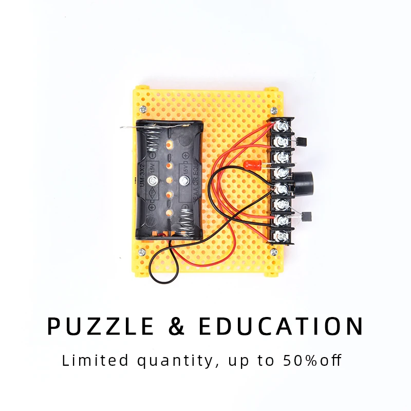 Sz паровые детские игрушки музыкальная умная подсветка дверного звонка Diy Набор