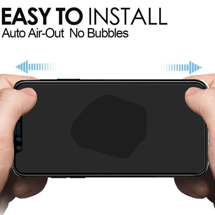 0.3mm glass Carbon Fiber 3D Curved Soft Edge Coated Tempered Glass For iPhone X iphone 8x Screen Protector Film | Мобильные телефоны