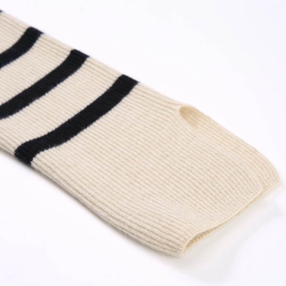 

masigoch autumn winter 100% cashmere casual striped turtleneck sweaters women fashion oversized loose chic tops