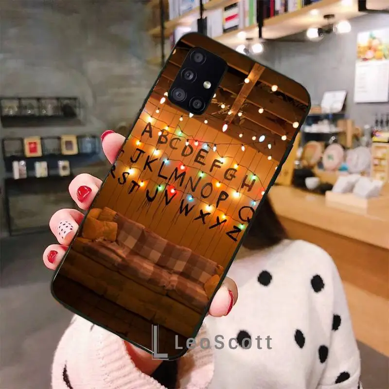 

Stranger Things friends tv Phone Case For Samsung A50 A51 A52 A71 A31 A21S S8 S9 S10 S20 S21 Plus Fe Ultra