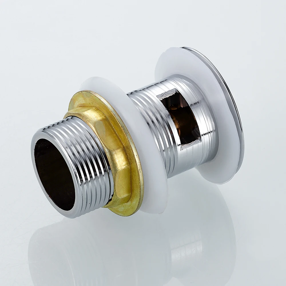 Drain With Overflow Bathroom Basin Sink Plugs Kitchen Strainer Shower Stopper pop up chrome gold | Обустройство дома