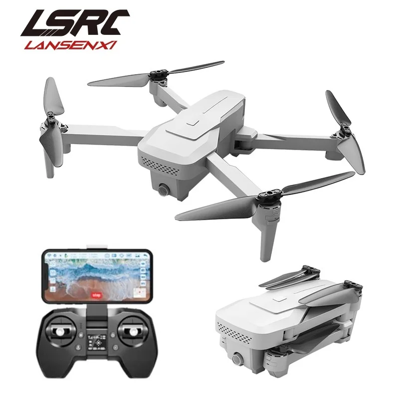 2020 Новый мини Дрон XS818 GPS и 5G Wifi FPV 4K HD Двойная камера оптический поток RC