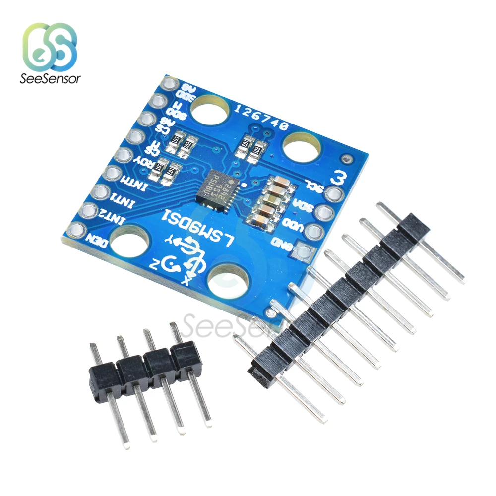 9-осевой сенсорный модуль LSM9DS1 потенциометр гироскоп магнитометр для Arduino GY-LSM9DS1 |
