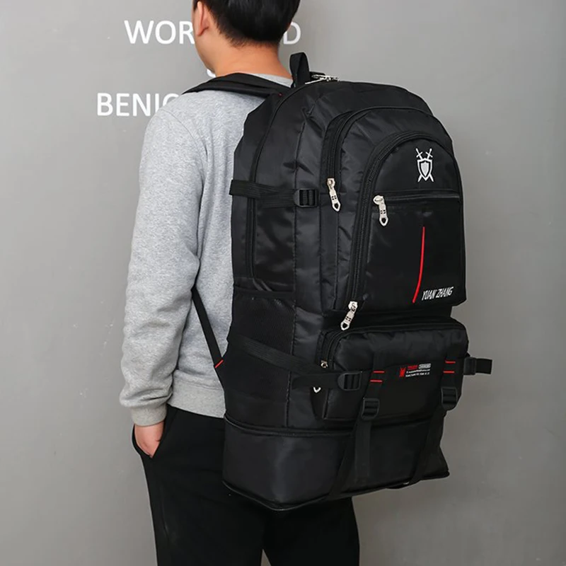 

Waterproof 70L unisex men backpack travel pack sports bag pack Outdoor Climbing Mountaineering Hiking Camping backpack for male