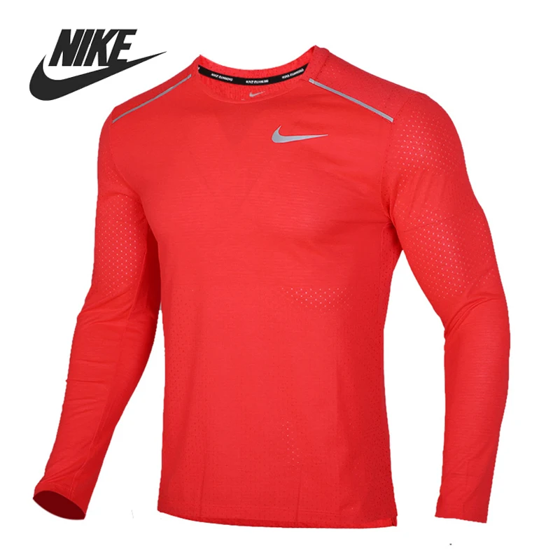 Мужская футболка NIKE AS M NK BRTHE RISE 365 LS оригинальная спортивная одежда с длинным