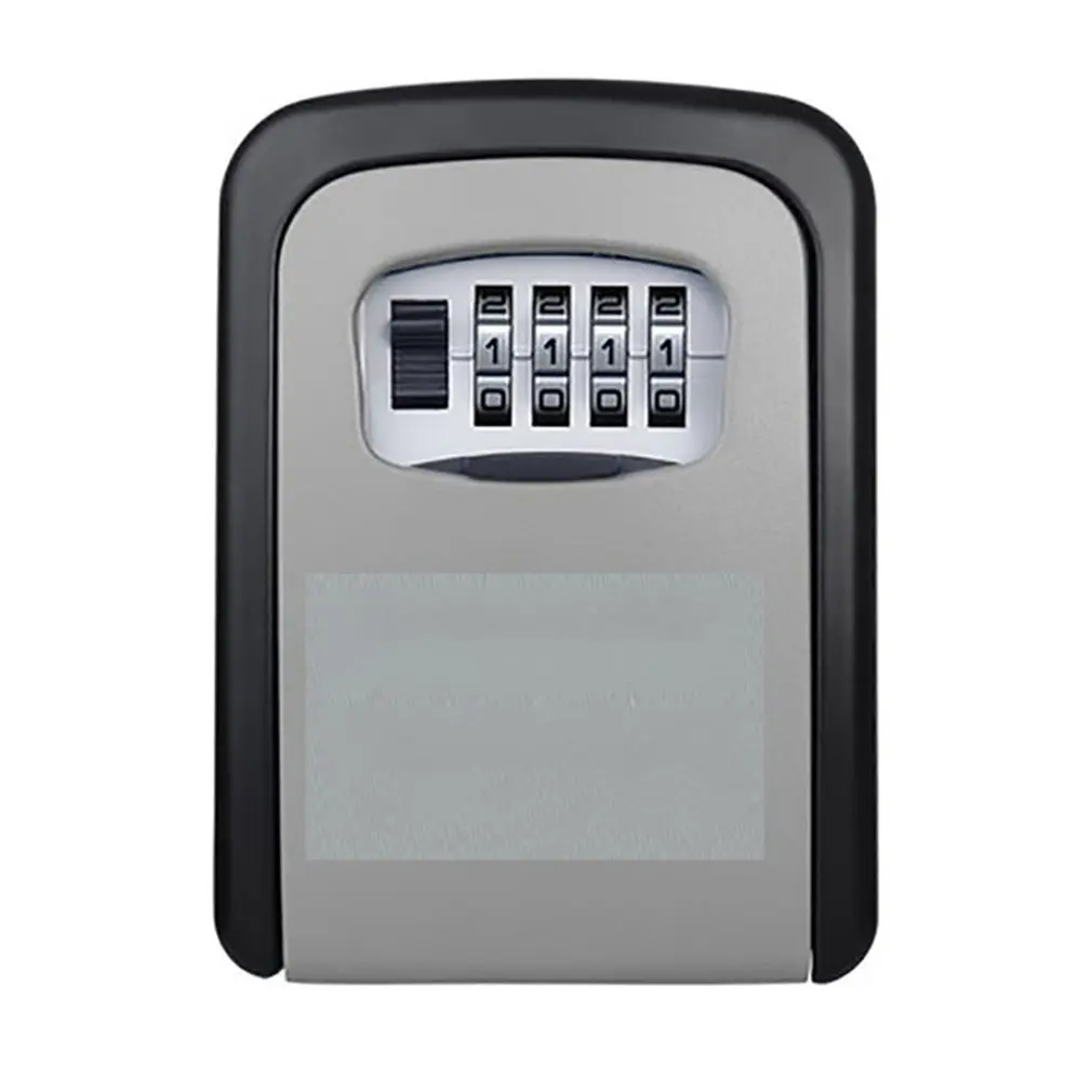 Сейф для ключей наружный цифровой настенный комбинированный кодовый замок алюминиевый ящик для хранения ключей защитные сейфы