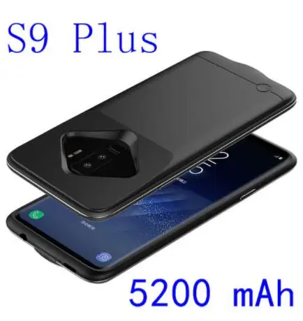 S9 Plus-1 5200mah JKING S9 чехол для батареи для samsung Galaxy S9 Plus, чехол для зарядного устройства, тонкая алюминиевая рамка, зарядное устройство, чехол для зарядки 5200 4200 мАч - Цвет: S9 Plus-1 5200mah