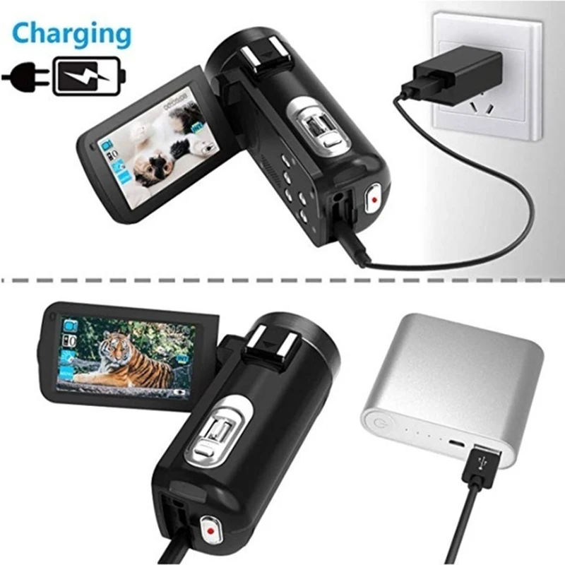 4K видеокамера прямая трансляция Цифровая Объектив бленда WiFi камера ночного