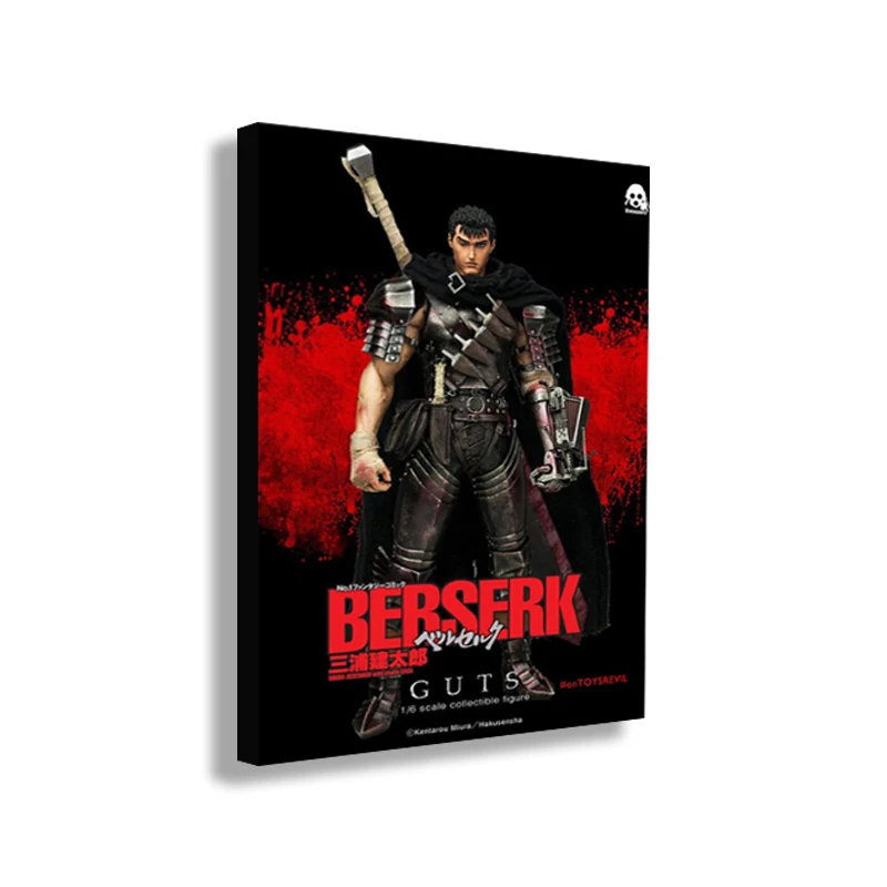 Берсерк Японский Аниме Плакат Современный Печать Высокого Качества Холст Картина На Стене Искусство Печатей Для Украшения Гостиной.