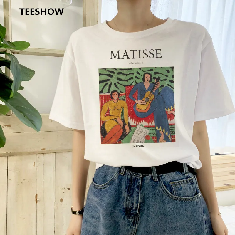 

Женская футболка с коротким рукавом, с принтом в стиле Харадзюку