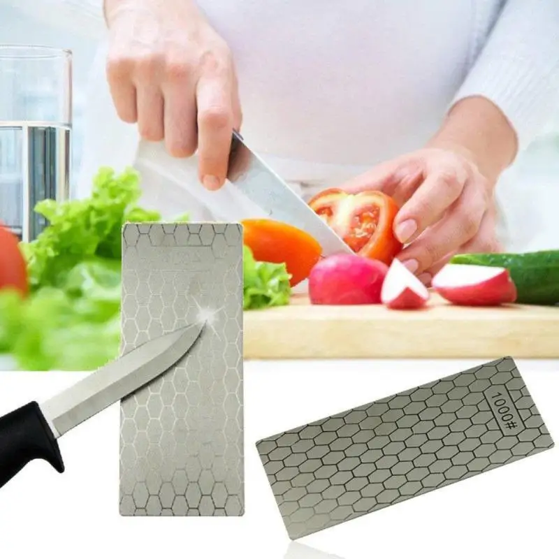 

Professional Thin Diamond Sharpening Knives Portable High Efficiency Diamond Plate Whetstone Knife Sharpener Grinder Honing Tool