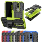 Чехол-гибрид для Nokia 6,2 8,1 7,1 6,1 5,1X7 6 5 2018 Plus, Жесткий Чехол из поликарбоната и мягкого ТПУ, силиконовая подставка для Nokia X5, чехол