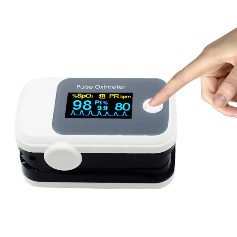 

Protable SpO2 Finger Clip Pulse Oximeter Fingertip Adult Heart Rate Monitor New