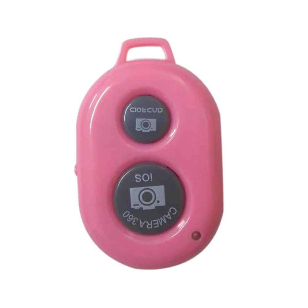 Pink Мини-камера Bluetooth пульт дистанционного управления беспроводной фотоспуск затвора для iPhone 6 6s 7 samsung S8 huawei Android X-Best - Цвет: Pink