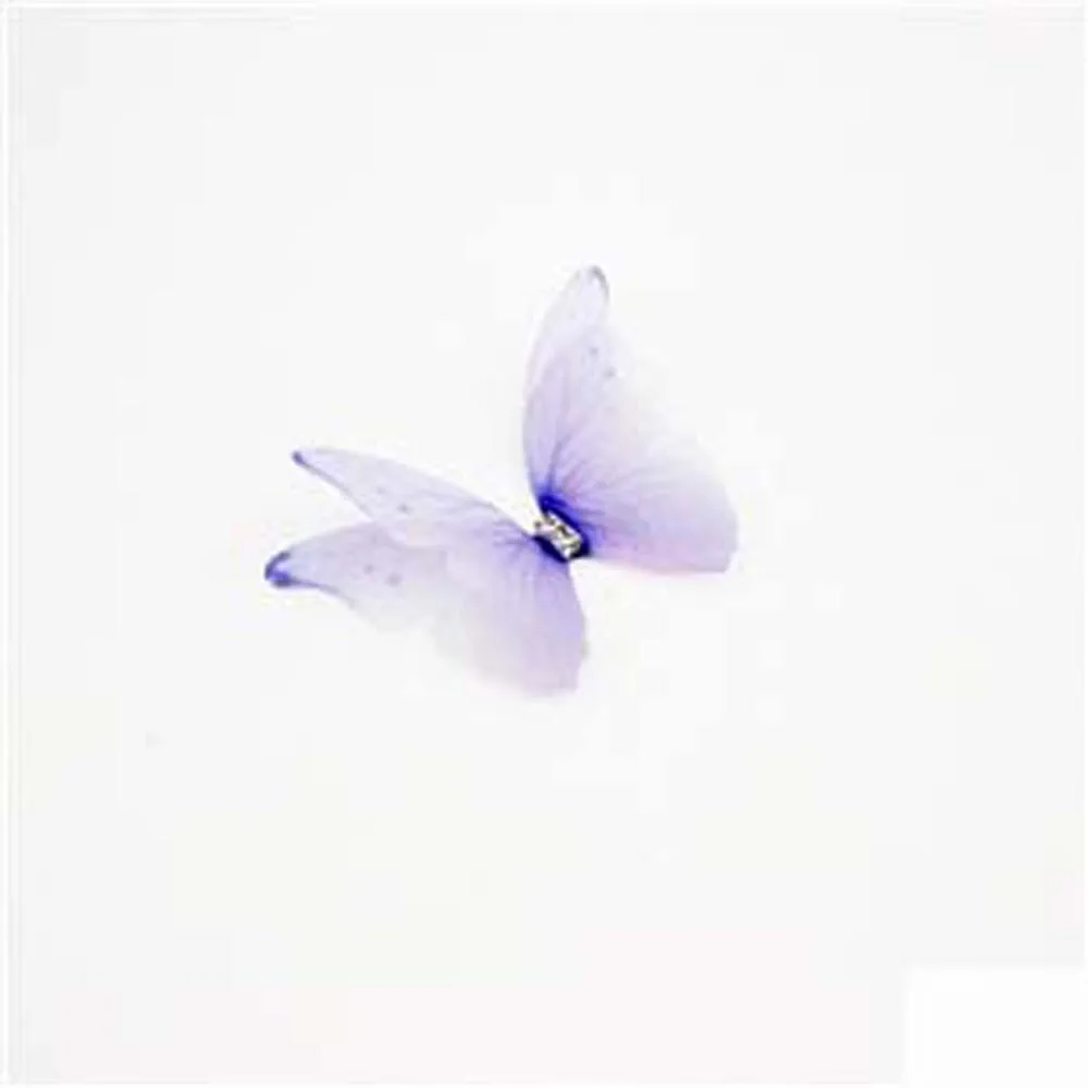 3D органзы бабочка свадебные шелковые стразы &quotсделай сам&quot для изготовления