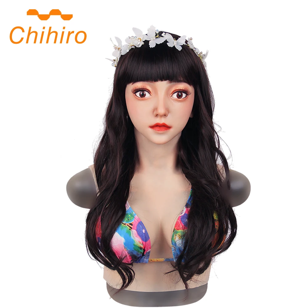 Мягкая силиконовая женская маска Emily Реалистичные Маски для кожи человека