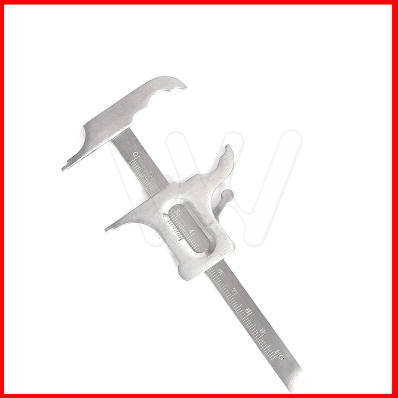 

1PC Stainless Steel Vernier Caliper Gauge Micromete Measuring Dental Lab tool
