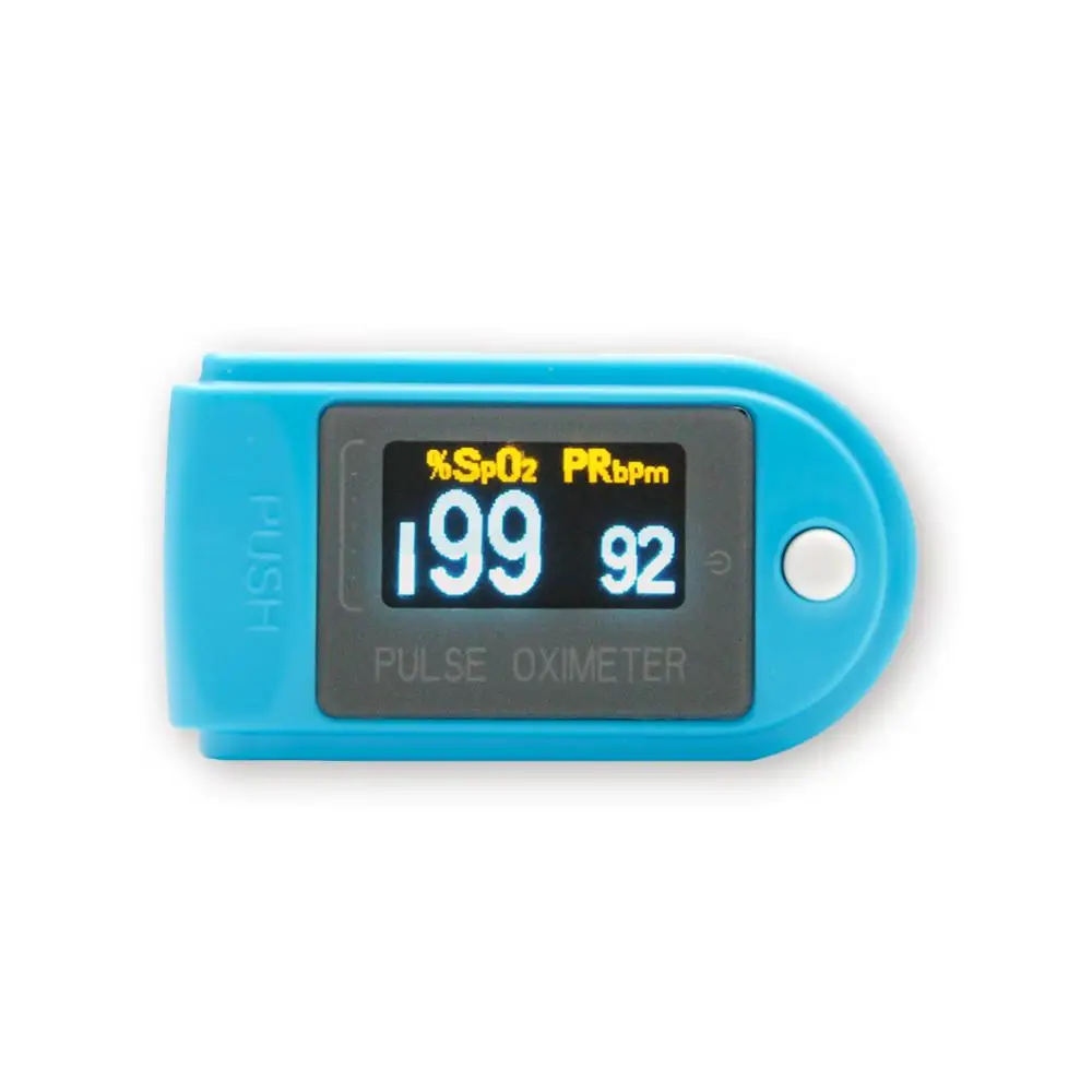 

Bluetooth Fingertip Pulse Oximeter SpO2 Blood Oxygen Monitor CMS50D-BT Free Rubber Case CONTEC